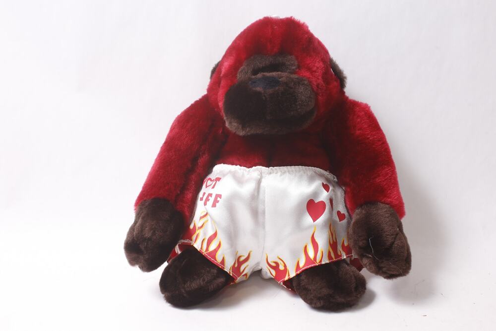 Dan Dee Hot Stuff Plush Gorilla Vintage Valentine's Day Gift Idea~260618-WH 1116